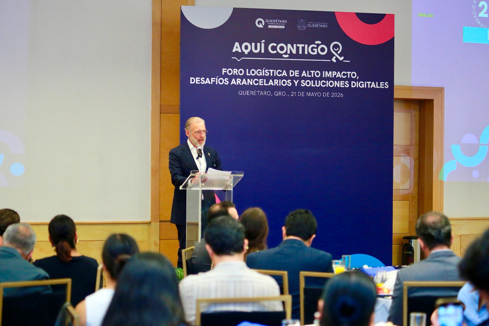 Inaugura Marco Del Prete Foro de Logística